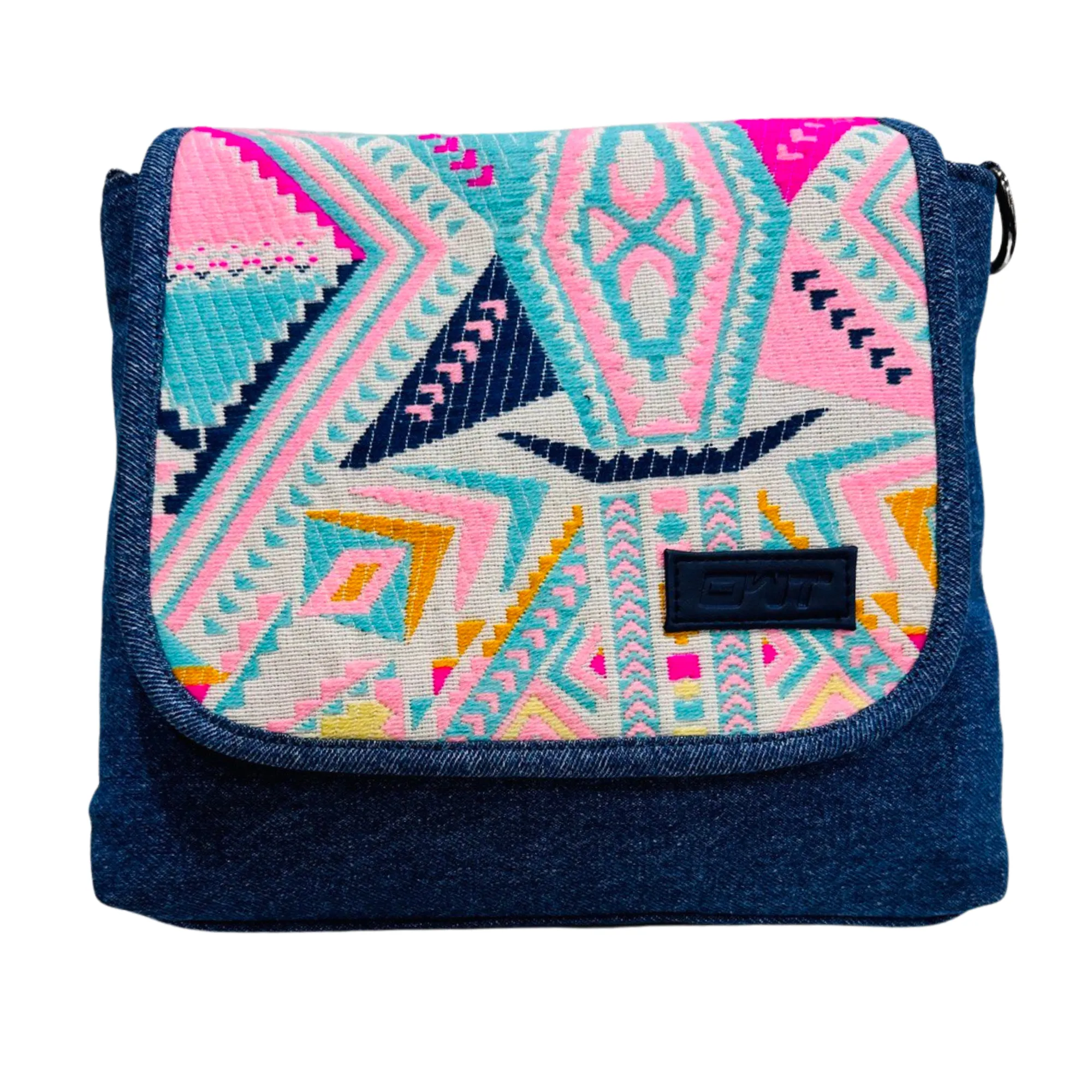 STYLISH BLUE DENIM CROSS BODY BAG-B2