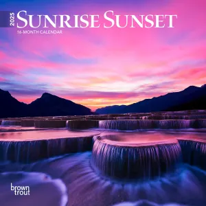 Sunrise Sunset Mini 2025 Calendar - Online Exclusive