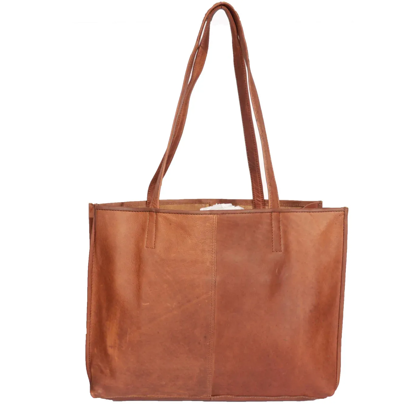 Tan Hairon Tote Bag | Medium