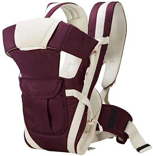 THE LITTLE LOOKERS Baby Carrier Bag with Hip Seat and Head Support for 3 to 18 Months with Additional Utility Pocket in Front