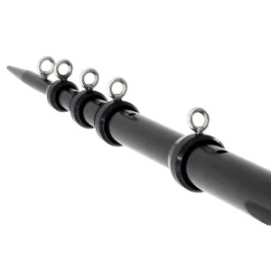 Tigress XD Telescoping Aluminum Outrigger Poles - 15ft - 1-1/8in OD Black