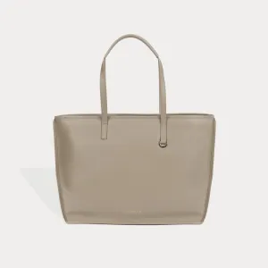 Tote Bag - Greige/Silver