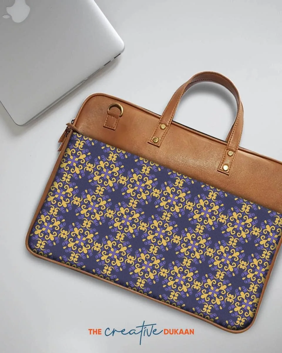 Traditional Design - The Vegan Leather Laptop Bag