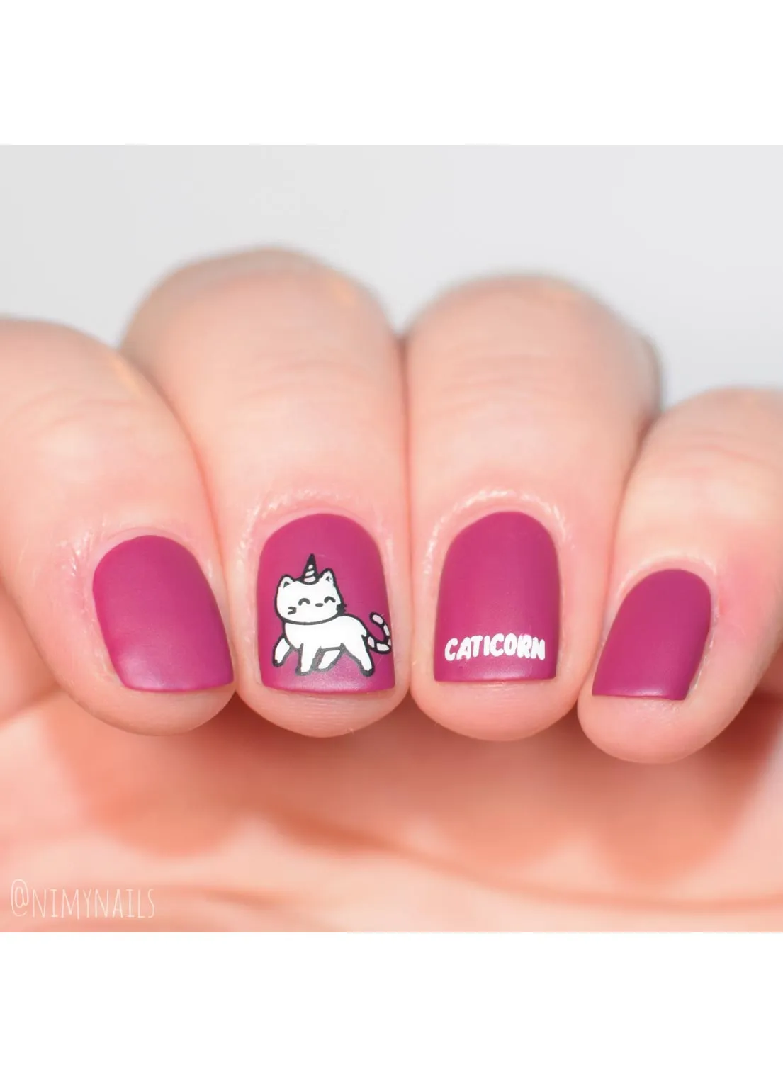 Unicorn Love  2 -  Uber Chic Stamping Plate