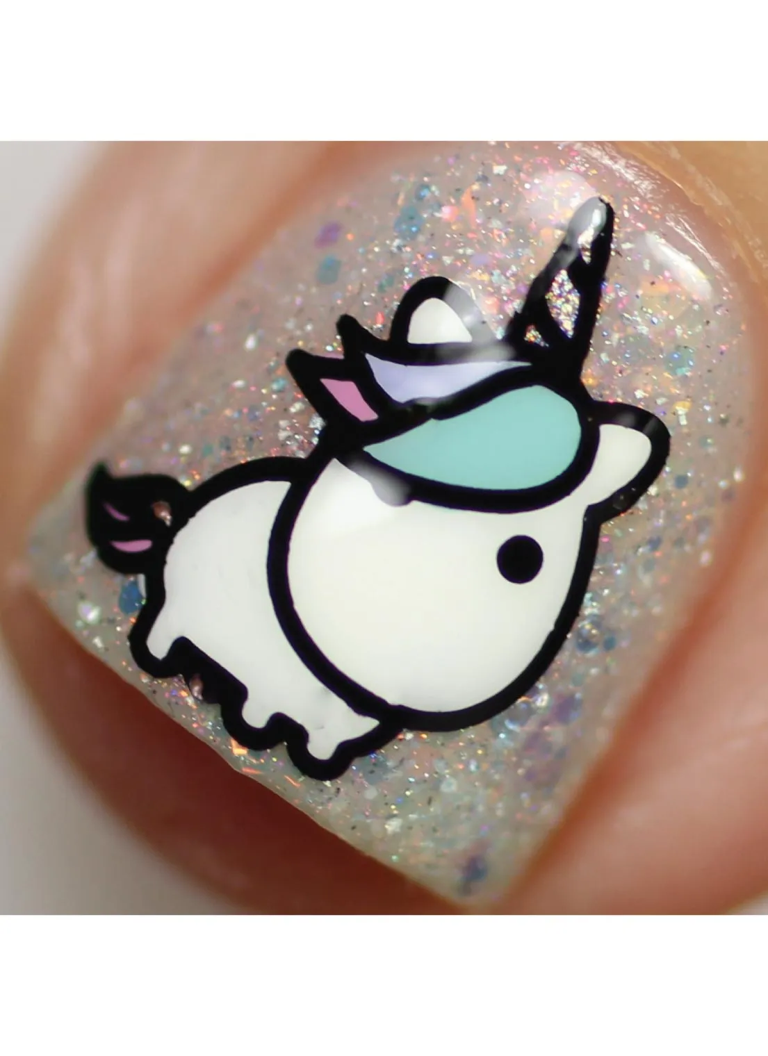 Unicorn Love  2 -  Uber Chic Stamping Plate