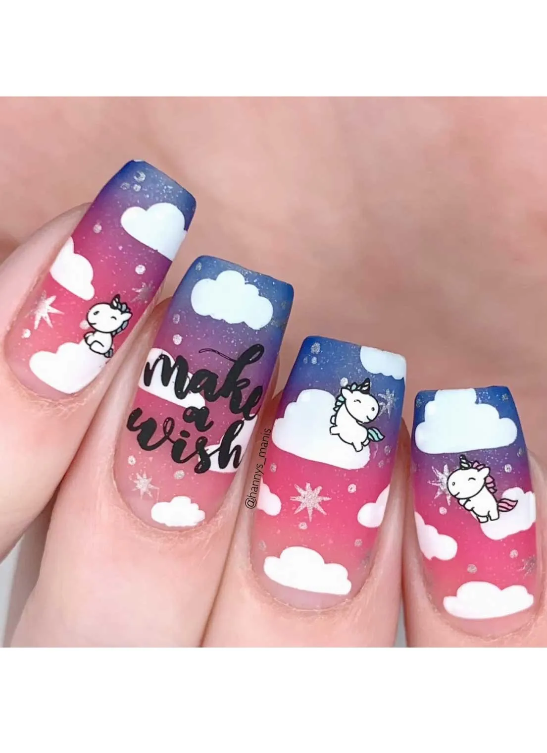 Unicorn Love  2 -  Uber Chic Stamping Plate