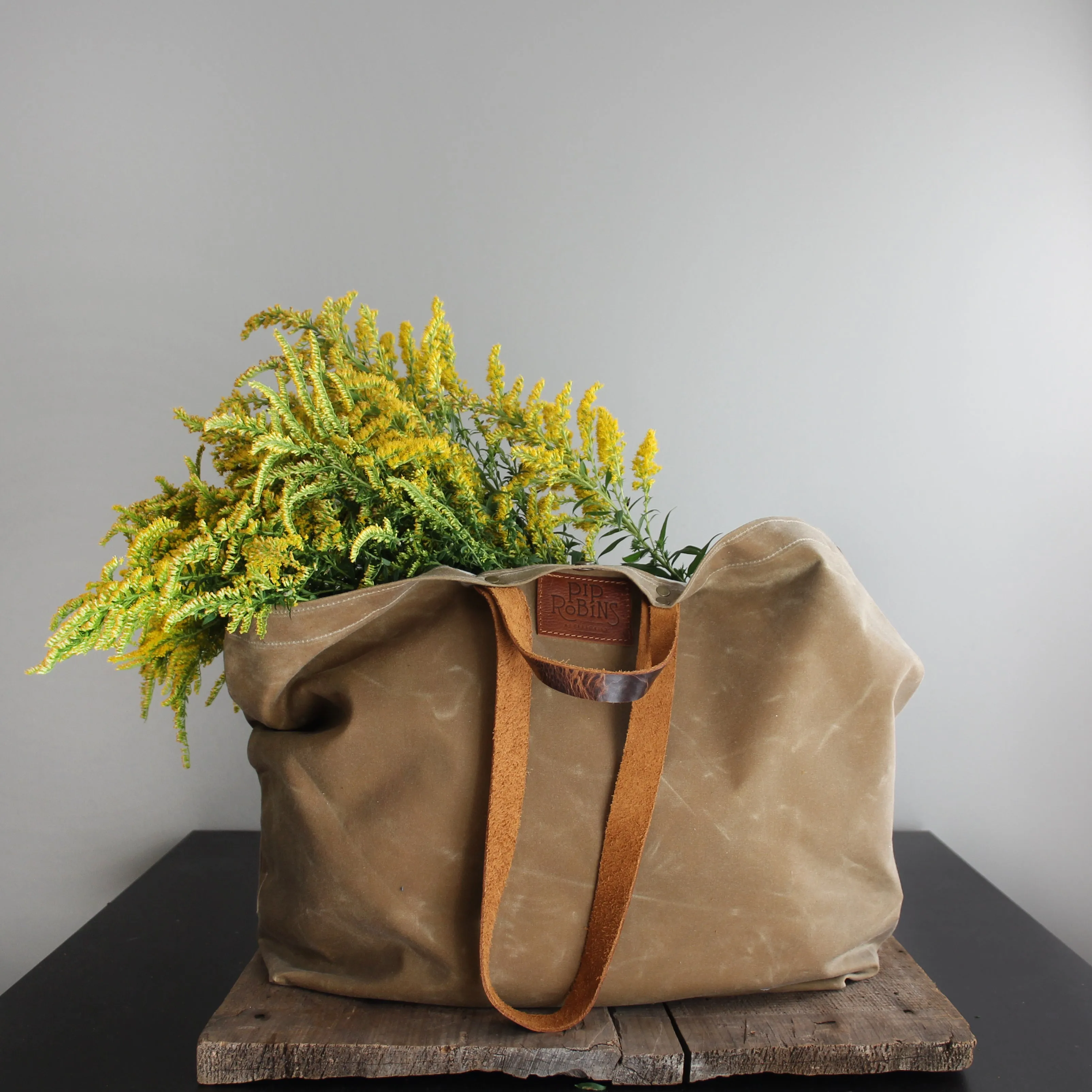 Waxed Canvas Maggie Bag