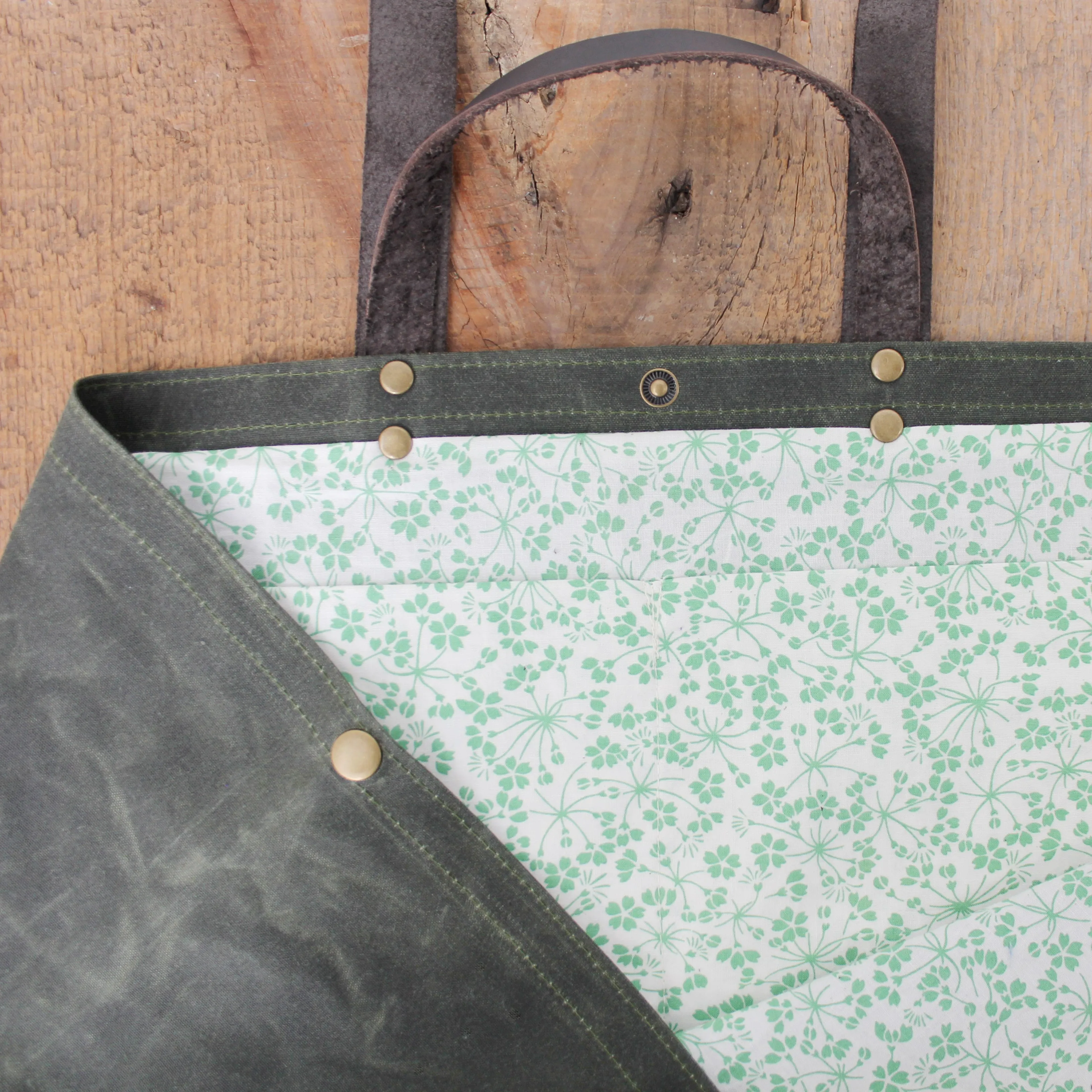 Waxed Canvas Maggie Bag