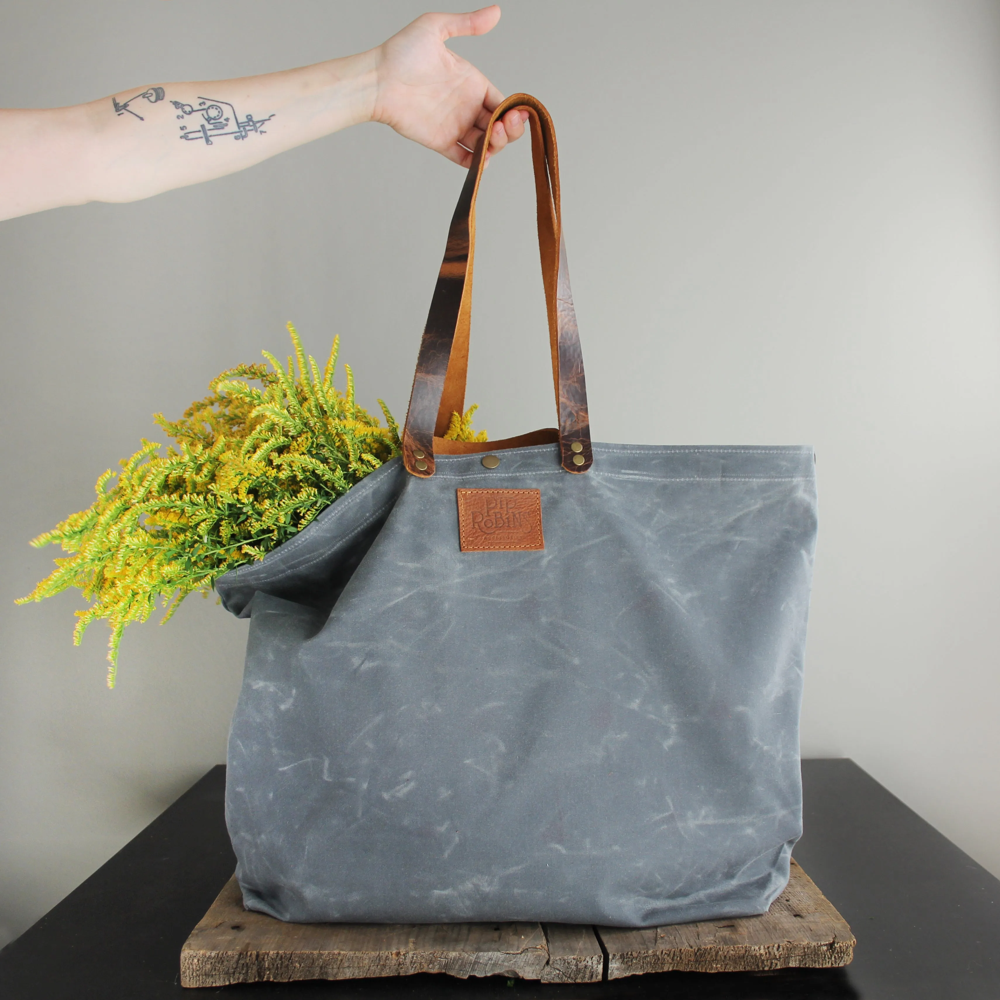 Waxed Canvas Maggie Bag