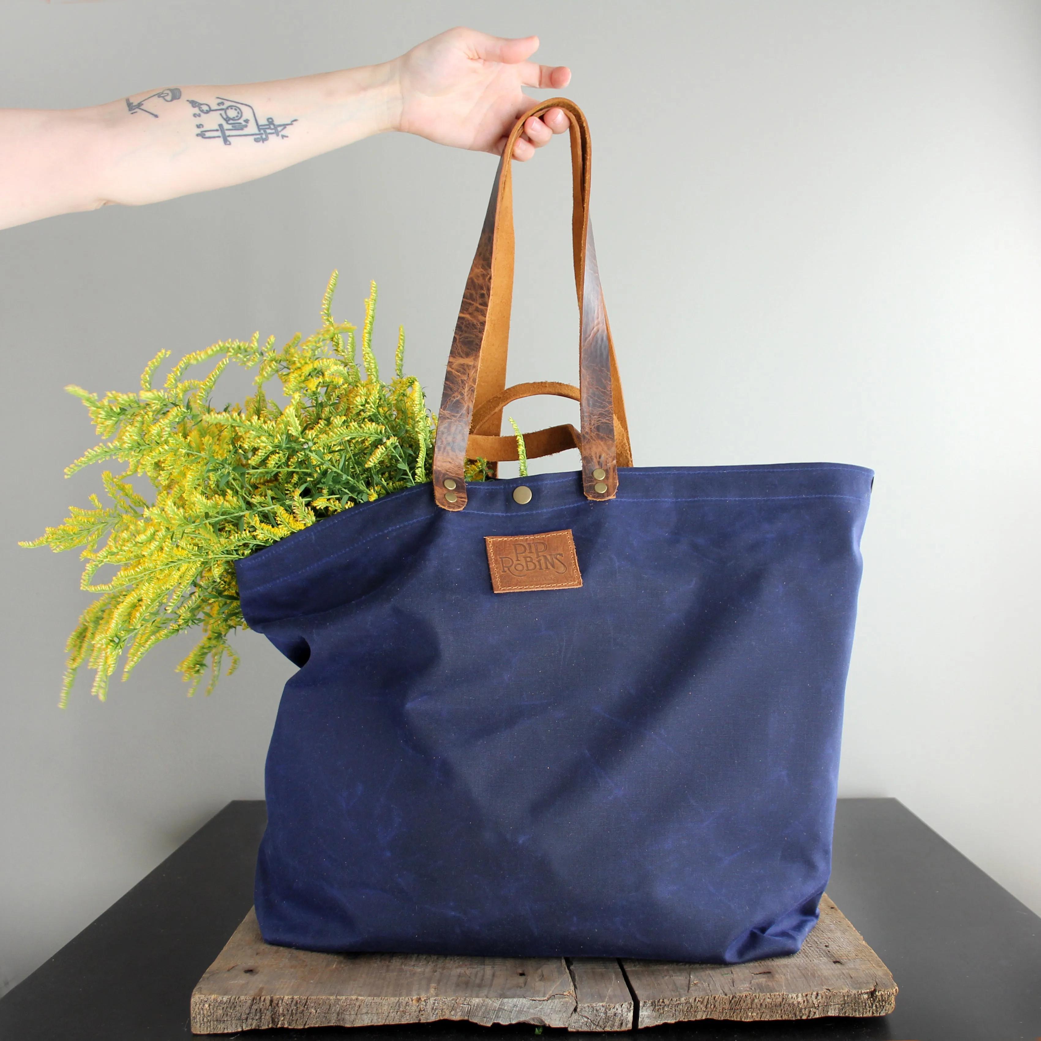 Waxed Canvas Maggie Bag