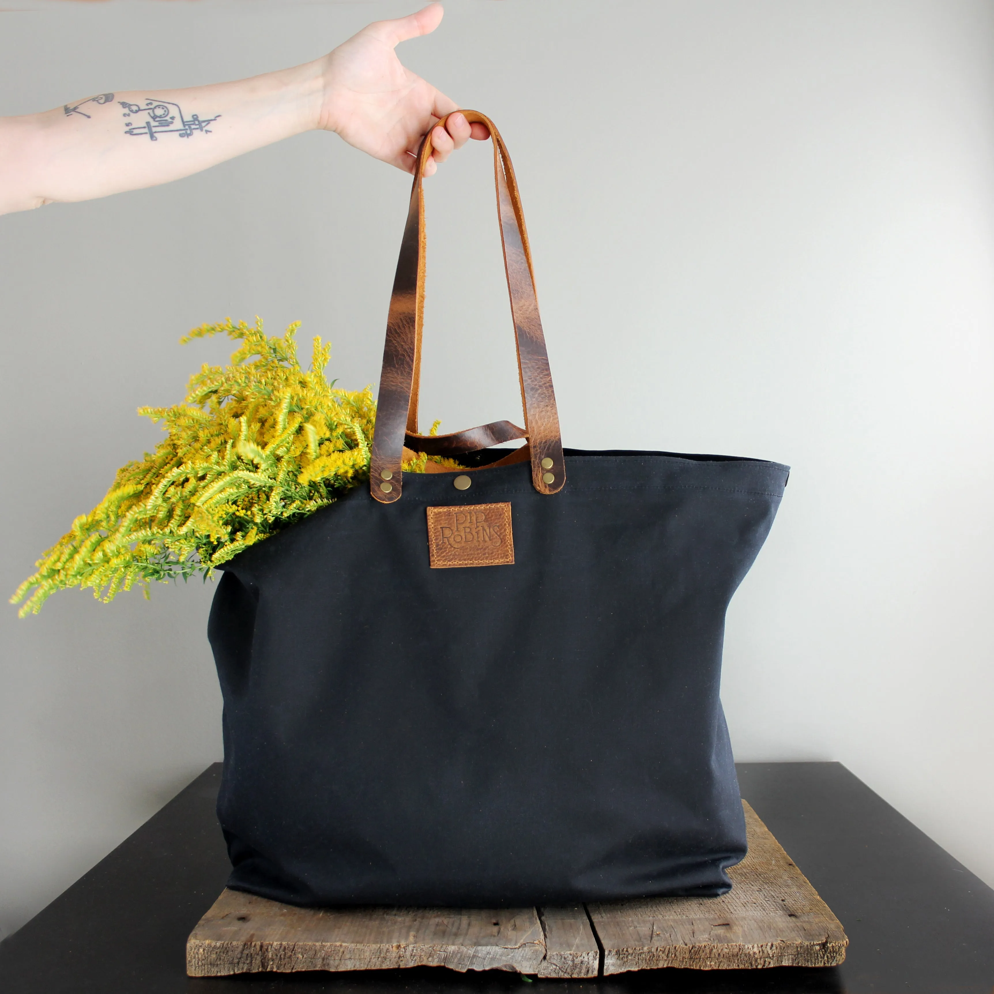 Waxed Canvas Maggie Bag