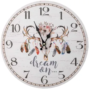 Western Chic Wall Clocks