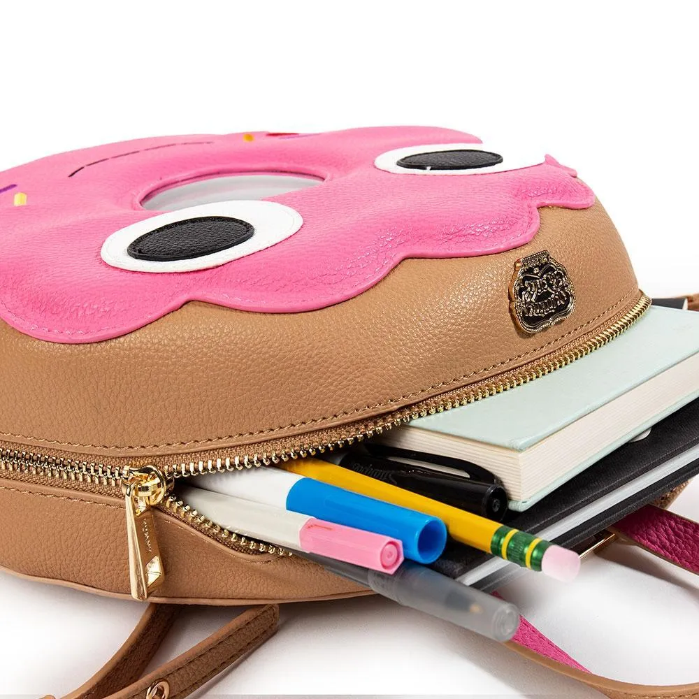 Yummy World Limited Edition Designer Pink Donut Backpack