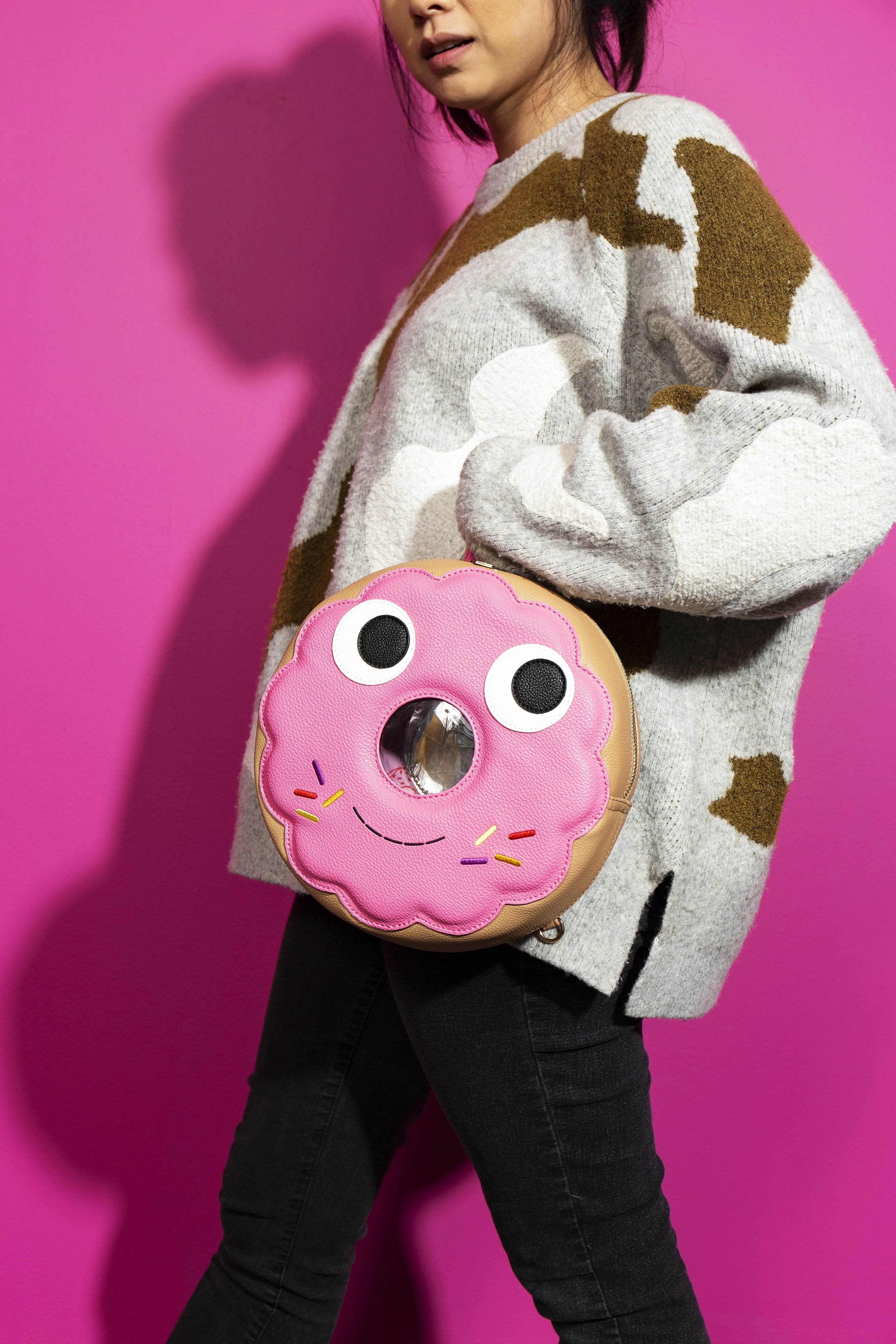 Yummy World Limited Edition Designer Pink Donut Backpack